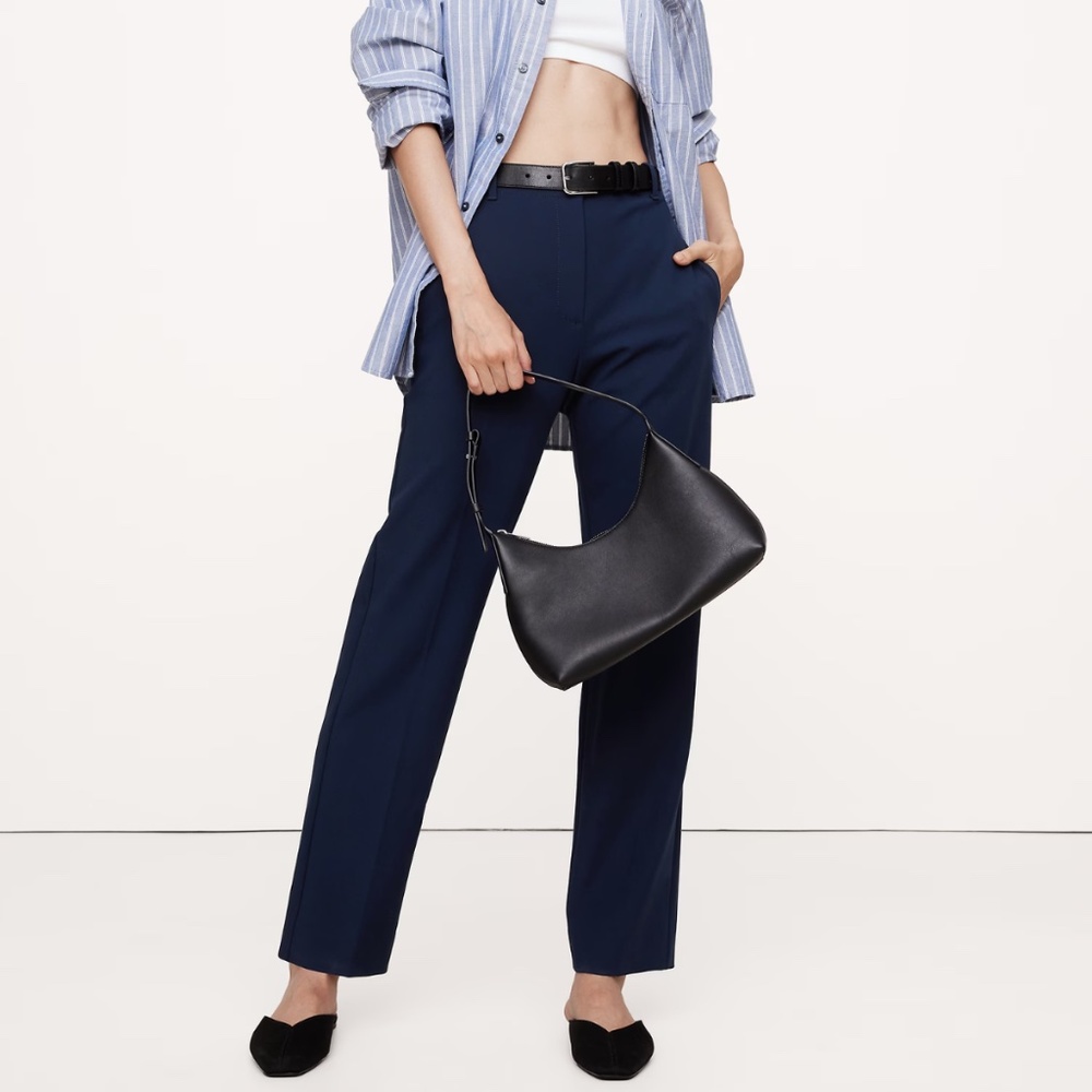 NWT Banana Republic Navy High-Rise Modern Slim Refined Ankle Pant